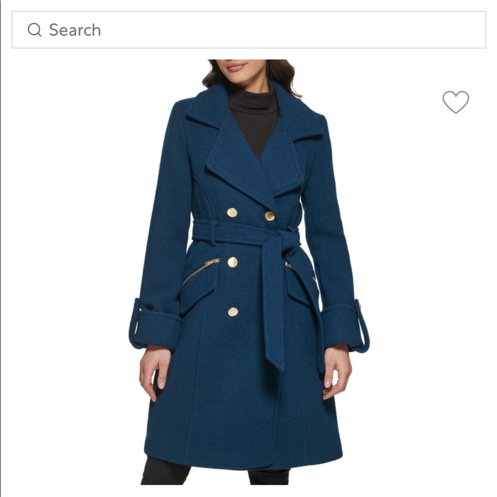 GUESS double breasted trench coat